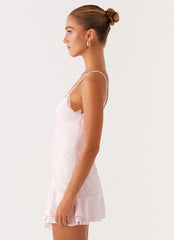Roya Mini Dress - Pink